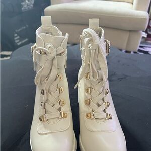 Lug heel boots by Wild Pair. Brand new